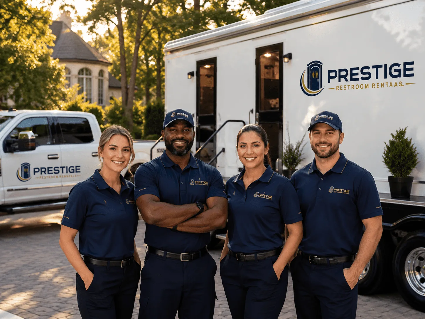 Trusted Luxury Portable Restrooms company in Platina, CA